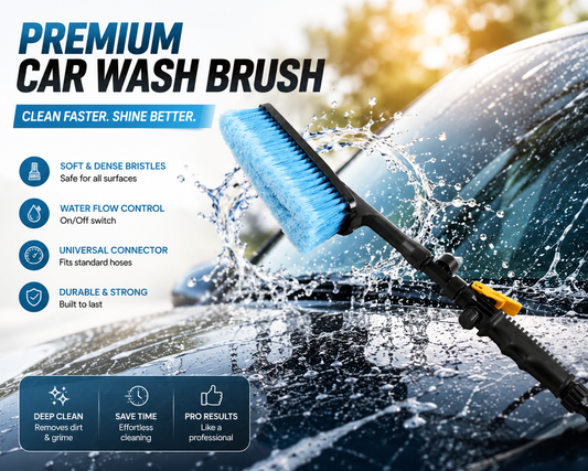 Car wash brush water brush